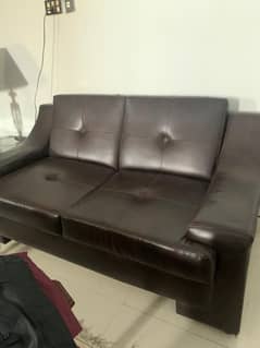 sofa set leather