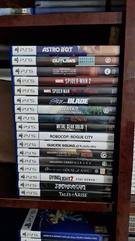 Used PS4 PS5 Nintendo games @ Game Kahani 0