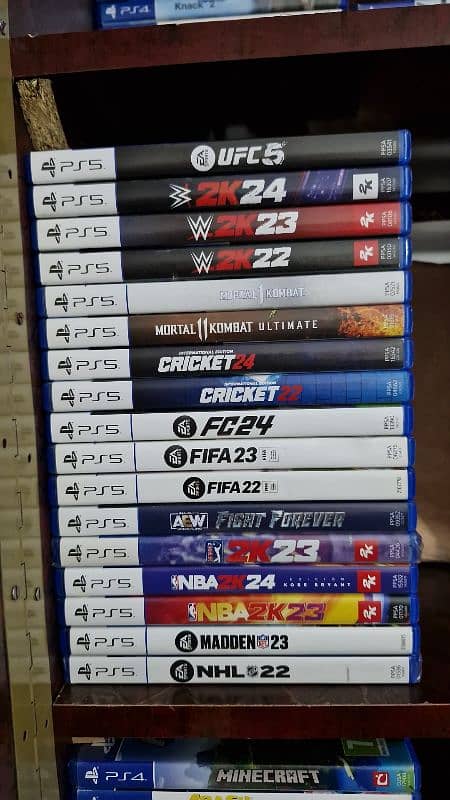 Used PS4 PS5 Nintendo games @ Game Kahani 2