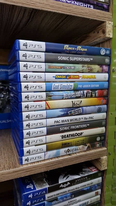 Used PS4 PS5 Nintendo games @ Game Kahani 3