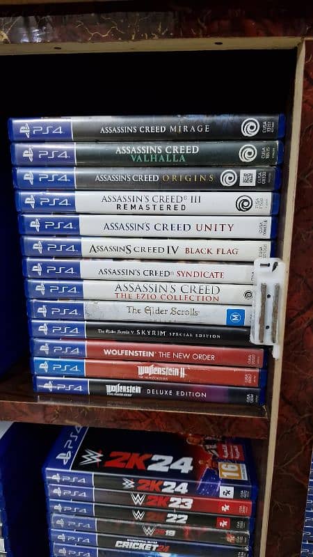 Used PS4 PS5 Nintendo games @ Game Kahani 14