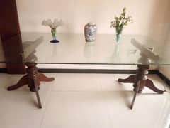 dinning table and center table