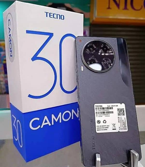 Tecno Camon 30 (12+12) RAM 0