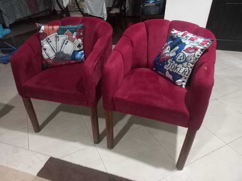 Pair of Sofa chairs for sale 1