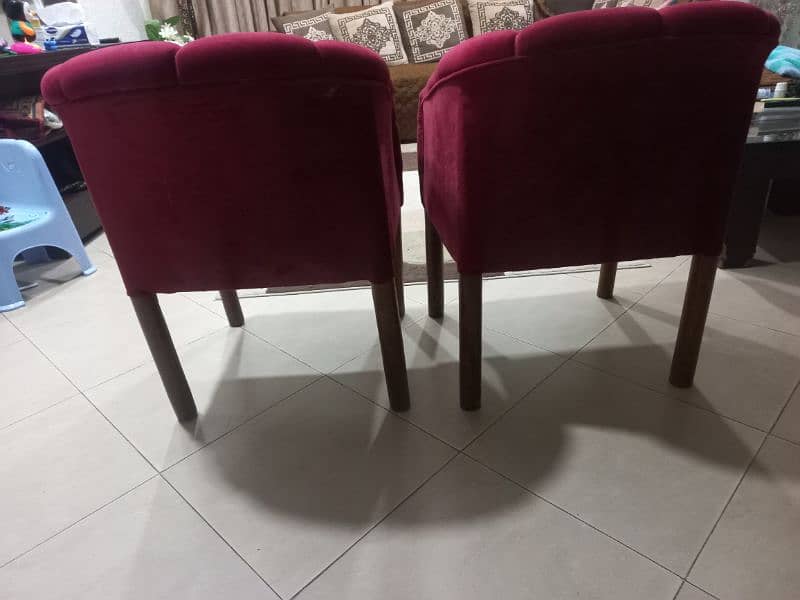 Pair of Sofa chairs for sale 2