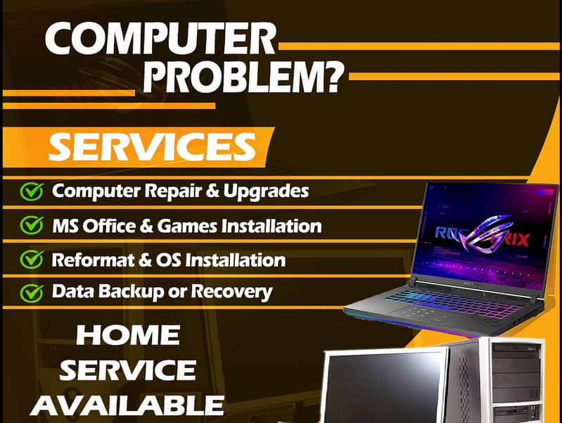 Computer / IT Services At Your Home (Win, software installation,etc) 0