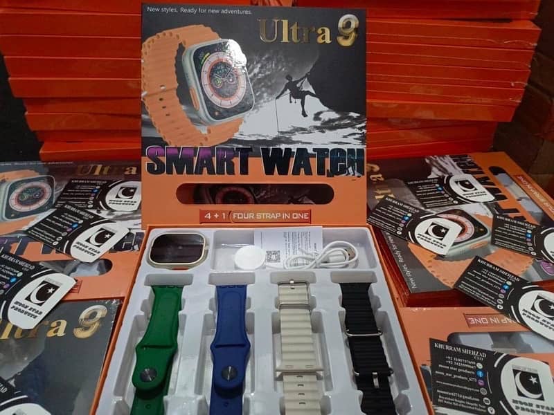 4 in 1 Multi Colour Smart Watch 1