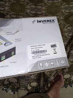 inverex inverter 2.2 kw. jab se lia abhi tak seald hai box pack