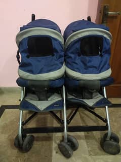 pram 2 set folding