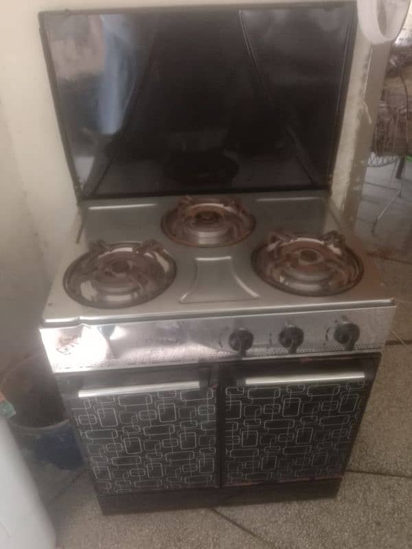 3 side gas stove chulha  good condition 3