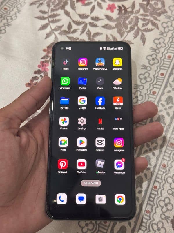 Oppo reno 6 (8+8)/128 10/10 condition with original box and charger 4