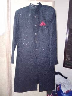 brand new sherwani full black