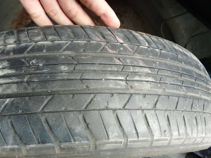 155/65 R14 75S Tire + Rim 5