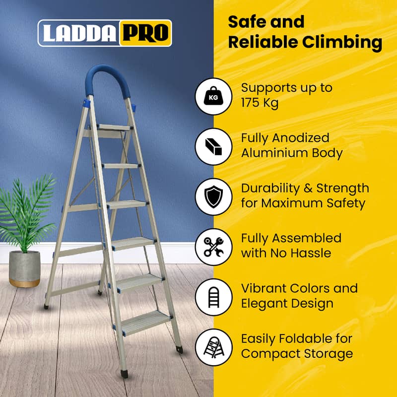 Aluminium Step Ladder 6