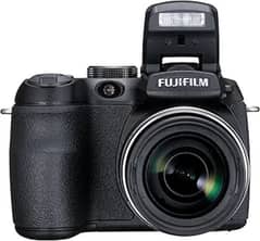 Fujifilm FinePix S1500 Digital Camera - Black (10MP, 12x