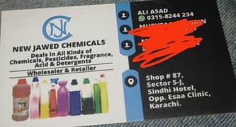 need labour for chemical shop