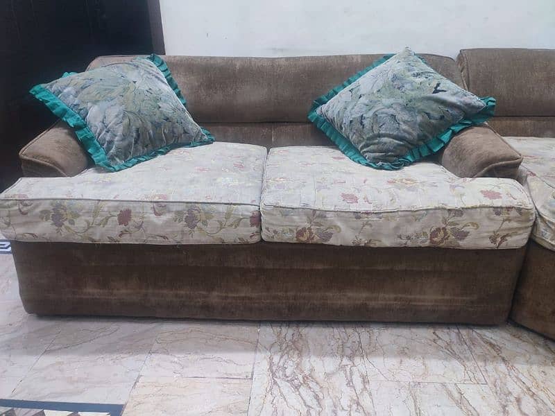 7 seater sofa L shape 1