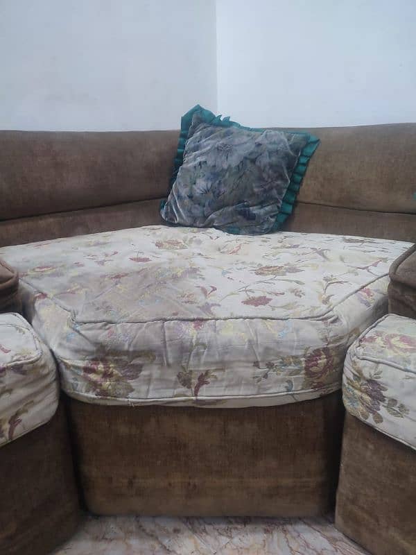 7 seater sofa L shape 2