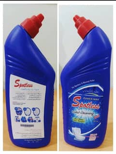 Spotless toilet cleaner