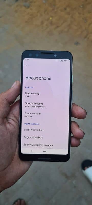 Pixel 3 4/128 Pta approve Exange possible  0310-2488-152 3