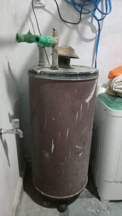 Gas geyser in working condition