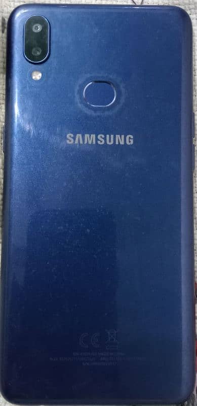 Samsung A10s with Box & charger 1