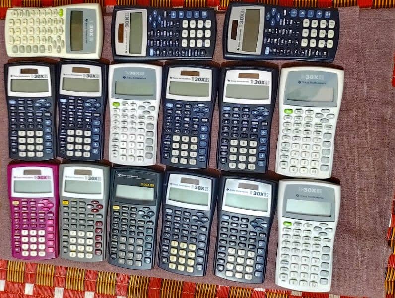 TEXAS INSTRUMENTS TI-30XIIS SHARP CALCULATORS USA IMPORTED 4