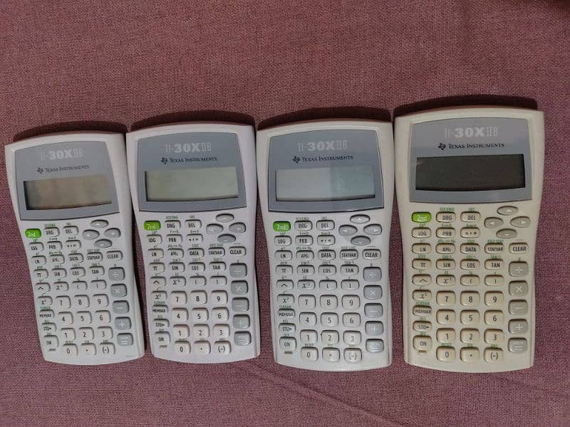 TEXAS INSTRUMENTS TI-30XIIS SHARP CALCULATORS USA IMPORTED 6