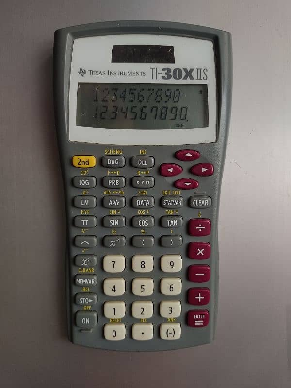 TEXAS INSTRUMENTS TI-30XIIS SHARP CALCULATORS USA IMPORTED 7