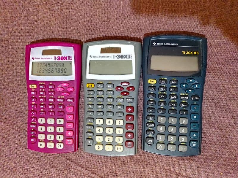 TEXAS INSTRUMENTS TI-30XIIS SHARP CALCULATORS USA IMPORTED 10