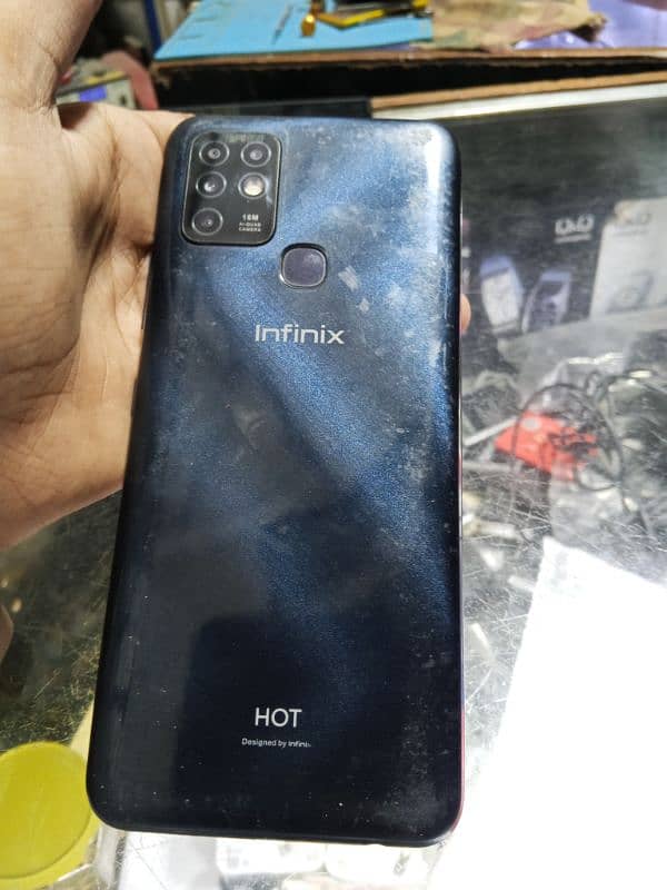 Infinix hot 10 all ok condition 10/10 1