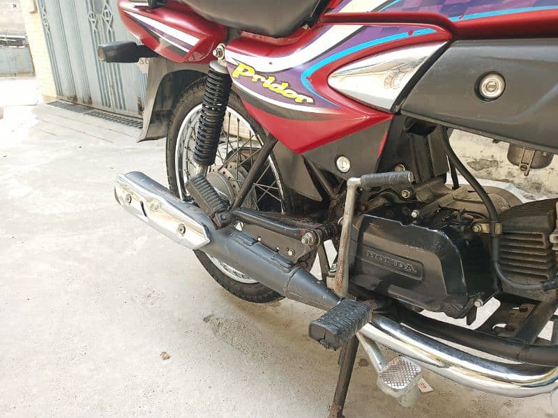 Honda 100cc prider Chakwal register 3