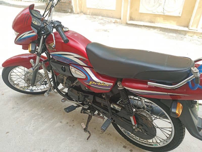 Honda 100cc prider Chakwal register 7