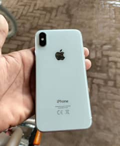 Iphone X with Original Charger My WhatsApp 03231989836