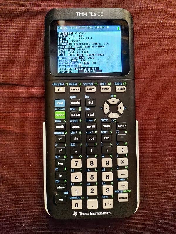 USA IMPORTED TEXAS INSTRUMENTS CASIO HP GRAPHIC GRAPHING CALCULATOR 19