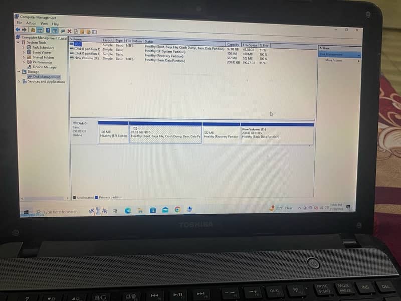 Toshiba Laptop Core i3 2nd Gen 2