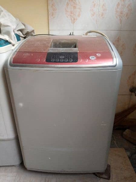 Fully automatic haier washing and drying machine 1