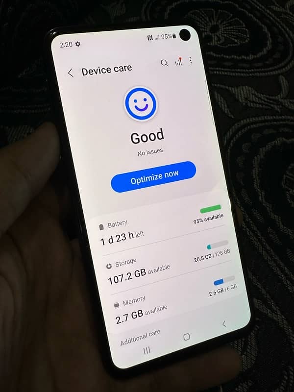 Samsung Galaxy S10E 6/128Gb Non-Pta 1