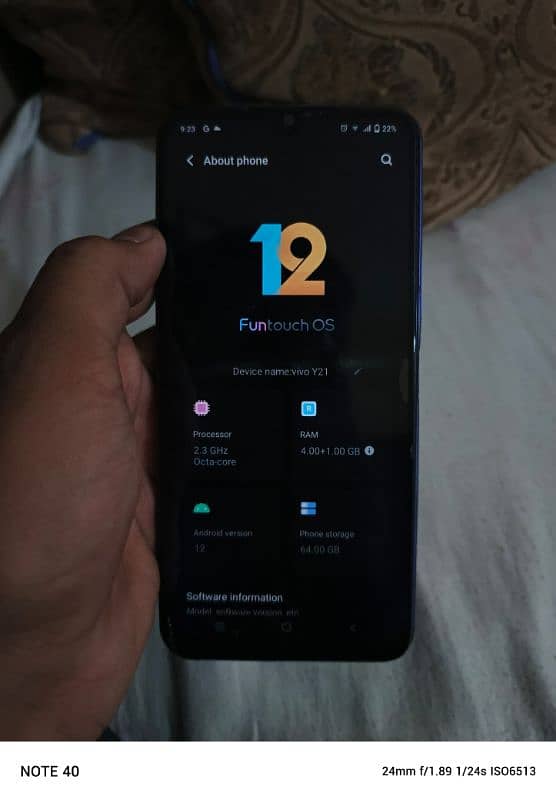 Vivo Y21 pta approved 1