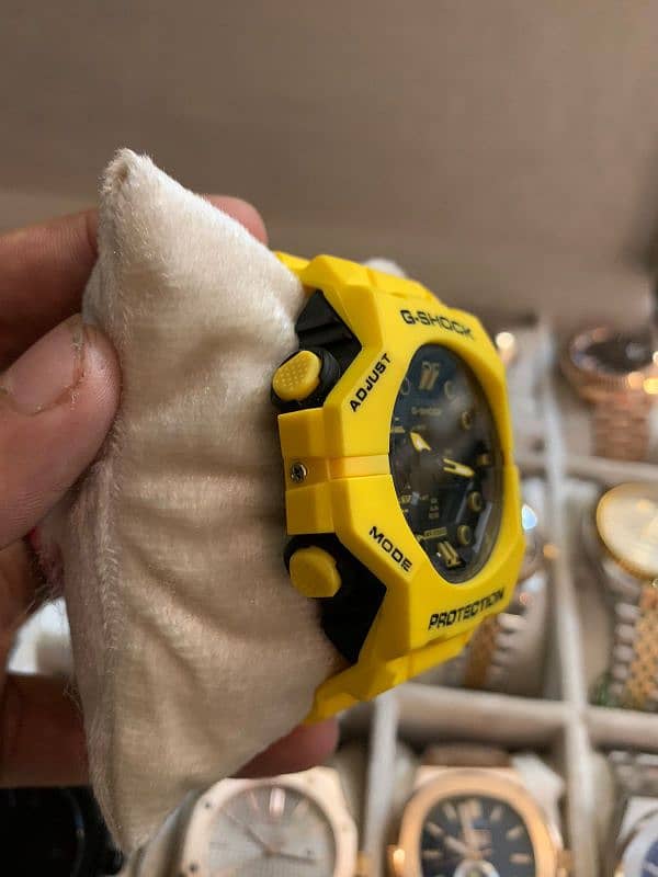 g shock new model yellow 4