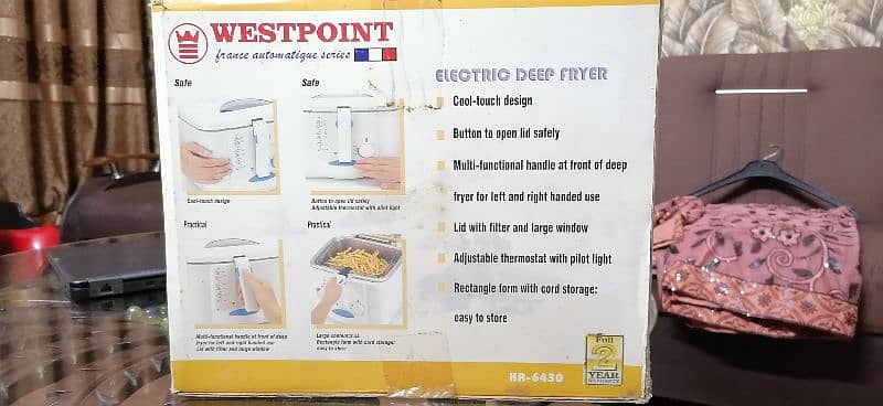 West point Electric Deep fryer Ka-6430 1