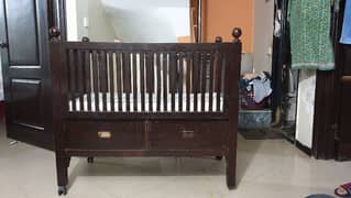 Wooden baby Cot