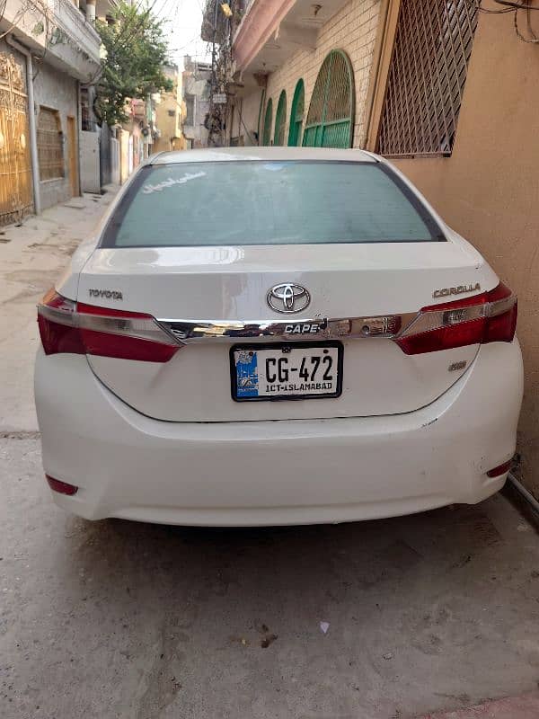 toyota Corolla available for pick and drop 1