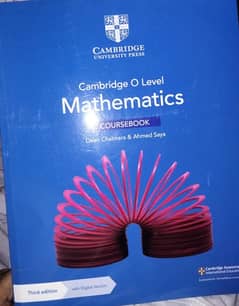 mathematics O levels book by Ahmed saya