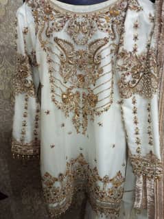 Fancy Bridal dress 3Pc