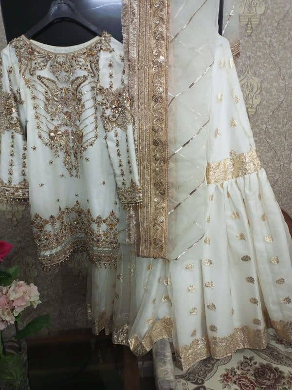 Fancy Bridal dress 3Pc 3