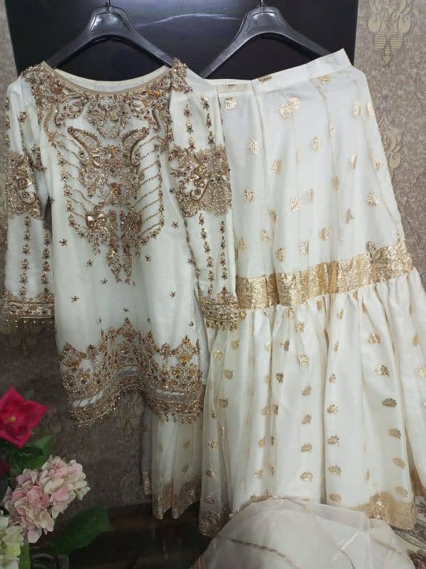 Fancy Bridal dress 3Pc 6