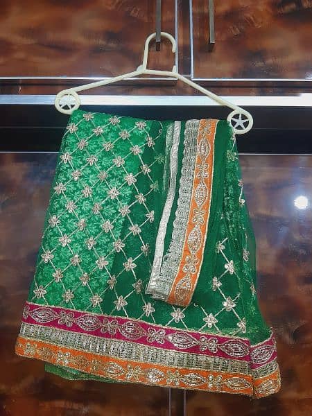 Frock and shrara with dupatta 2