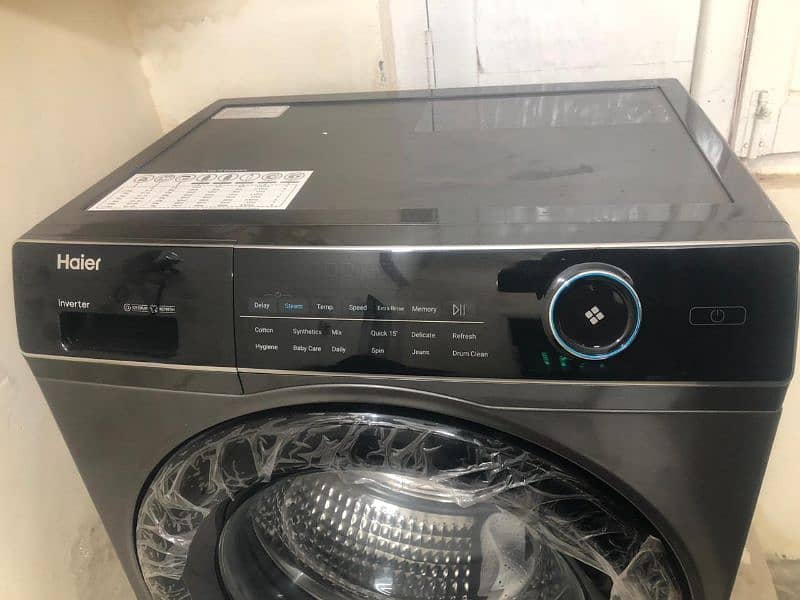 Automatic Inverter Washing machine and Dryer 9 kg front load 3