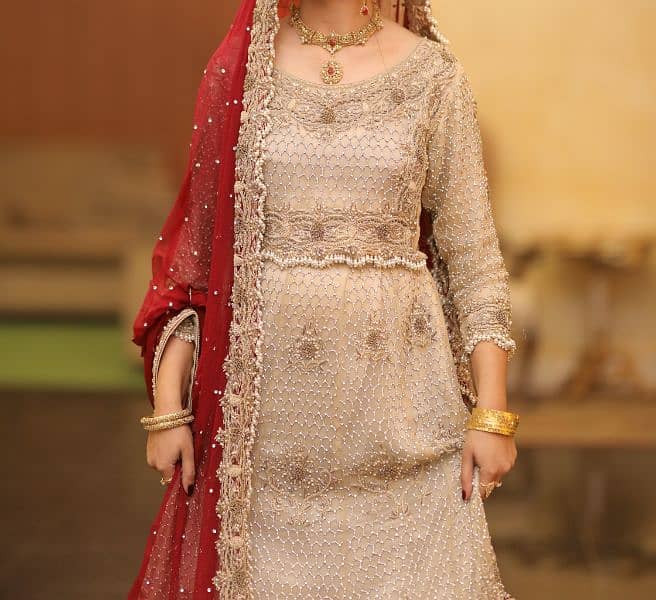 Ivory and Plum Lehnga | Women Bridals 11